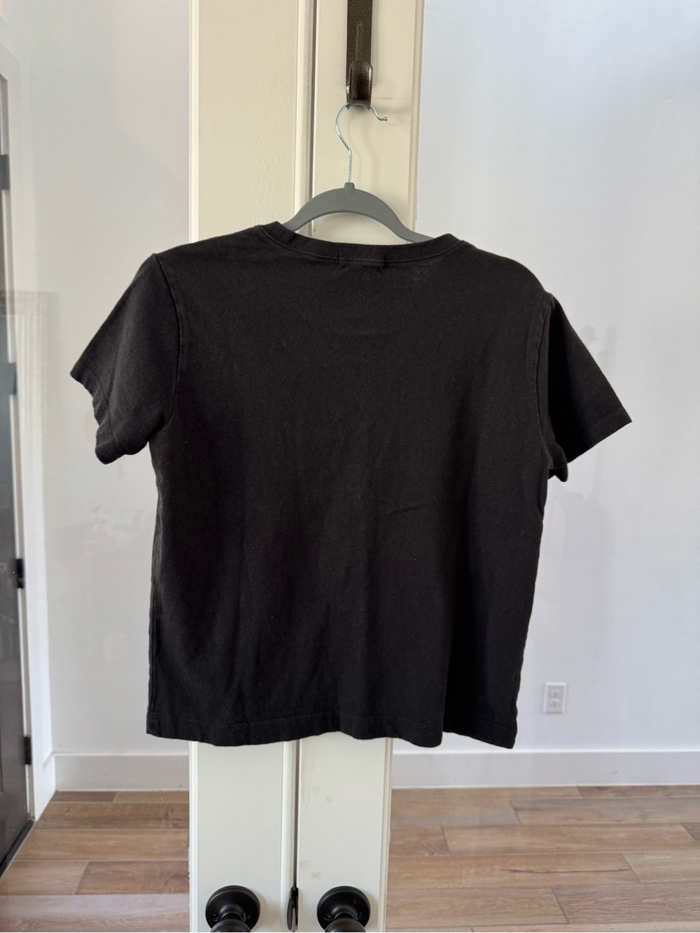 Alex Mill Crewneck Tee in Faded Black - Picture 3 of 4